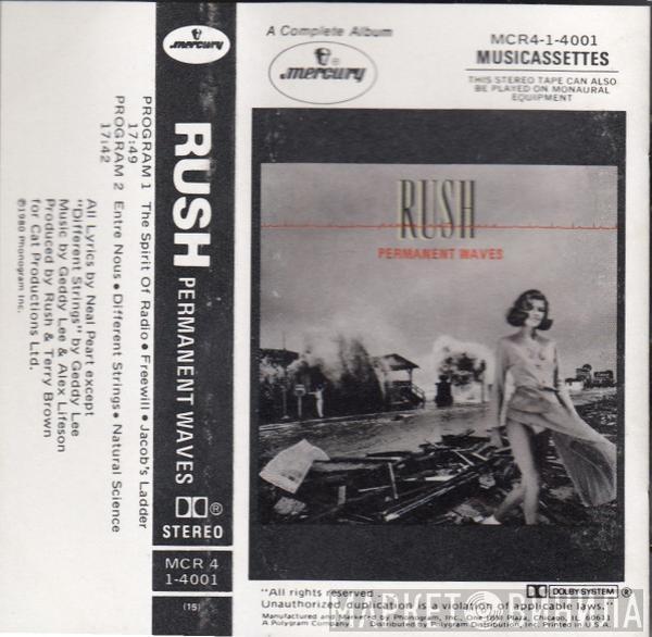  Rush  - Permanent Waves