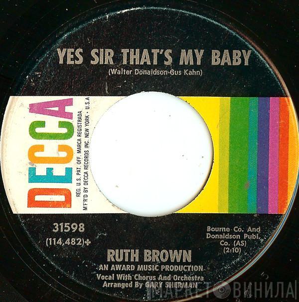 Ruth Brown - Yes Sir That's My Baby