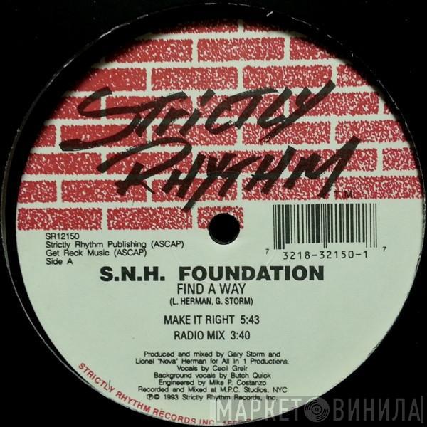S.N.H. Foundation - Find A Way