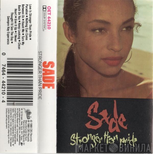  Sade  - Stronger Than Pride