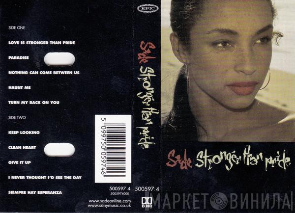  Sade  - Stronger Than Pride