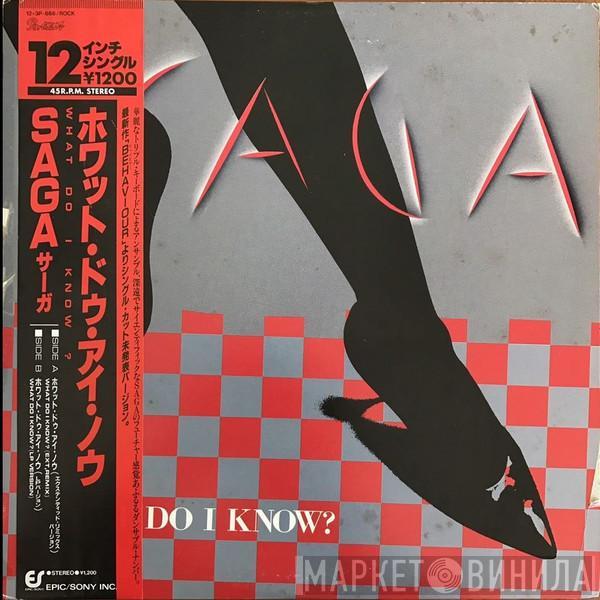  Saga   - What Do I Know ?