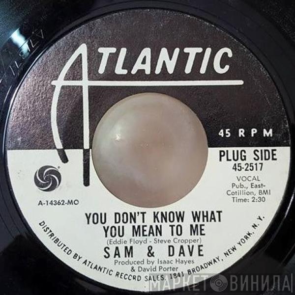 Sam & Dave - You Don't Know What You Mean To Me / This Is Your World