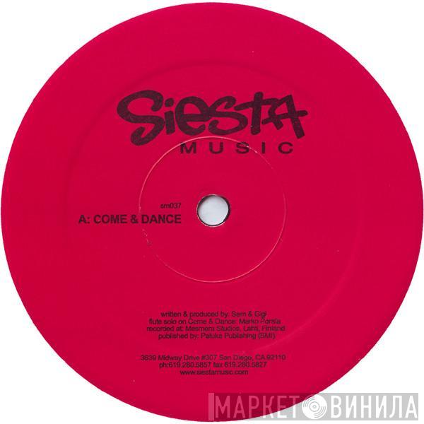 Sam & Gigi - Come & Dance