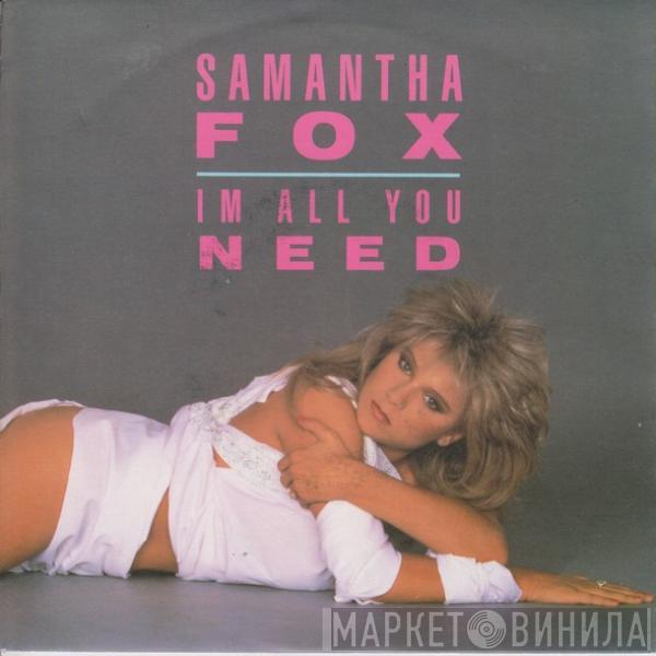 Samantha Fox - I'm All You Need