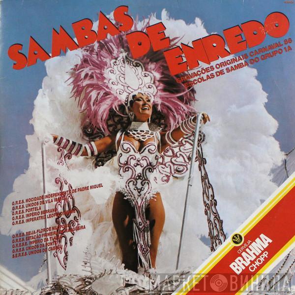  - Sambas De Enredo - Gravações Originais Carnaval 86 Escolas De Samba Do Grupo 1A