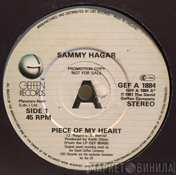 Sammy Hagar - Piece Of My Heart
