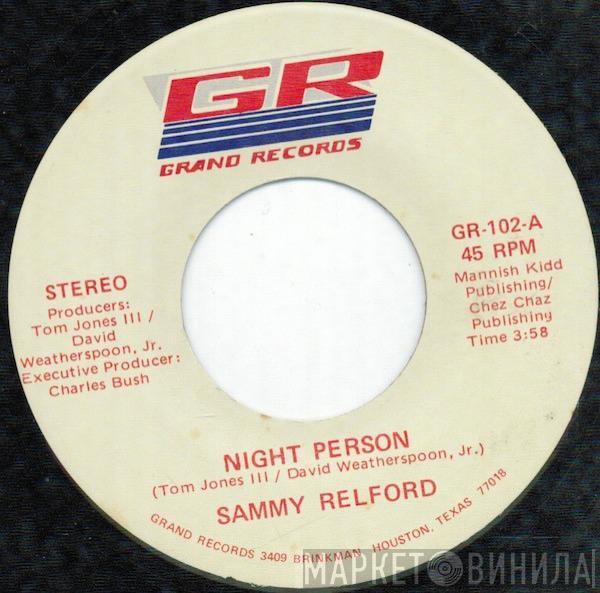 Sammy Relford - Night Person