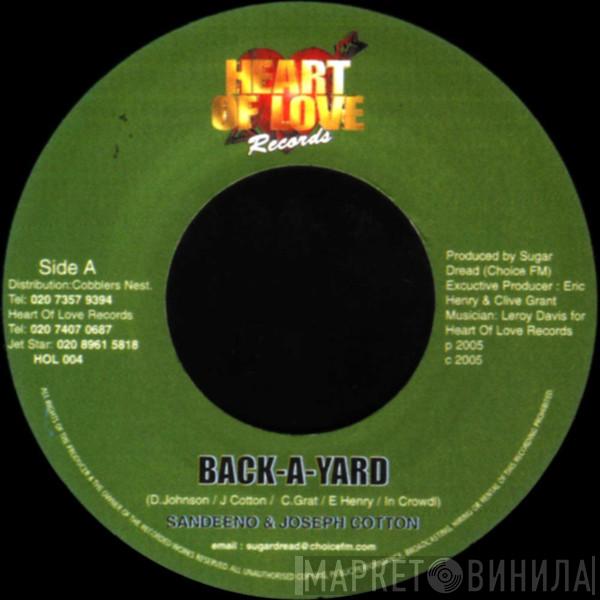 Sandeeno, Joseph Cotton, Michael Prophet - Back-A-Yard / Rasta Business
