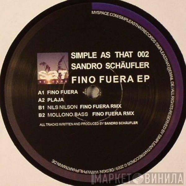 Sandro Schäufler - Fino Fuera EP