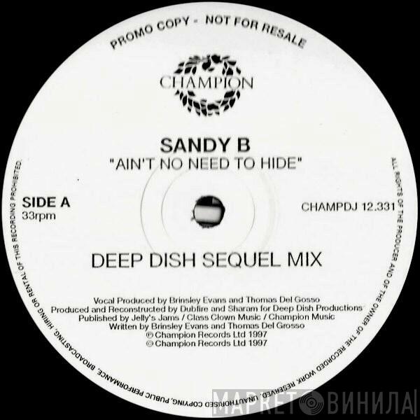 Sandy B - Ain't No Need To Hide