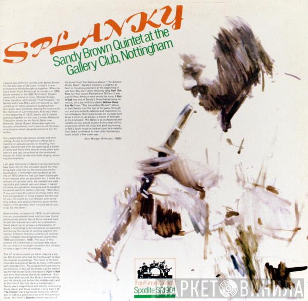 Sandy Brown Quintet - Splanky