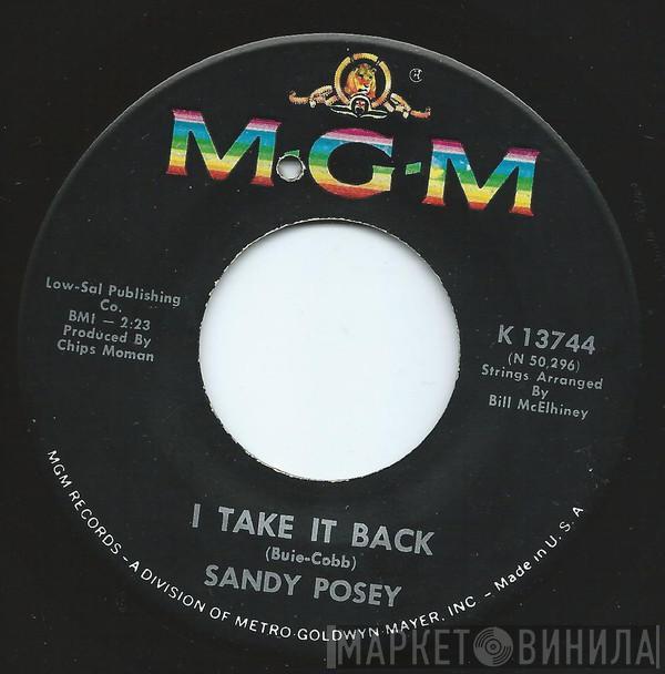 Sandy Posey - I Take It Back / The Boy I Love