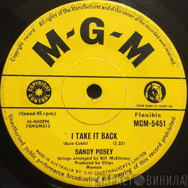  Sandy Posey  - I Take It Back