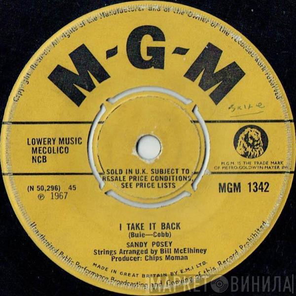 Sandy Posey - I Take It Back