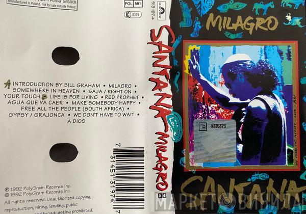  Santana  - Milagro