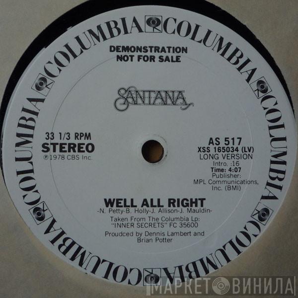 Santana - Well All Right