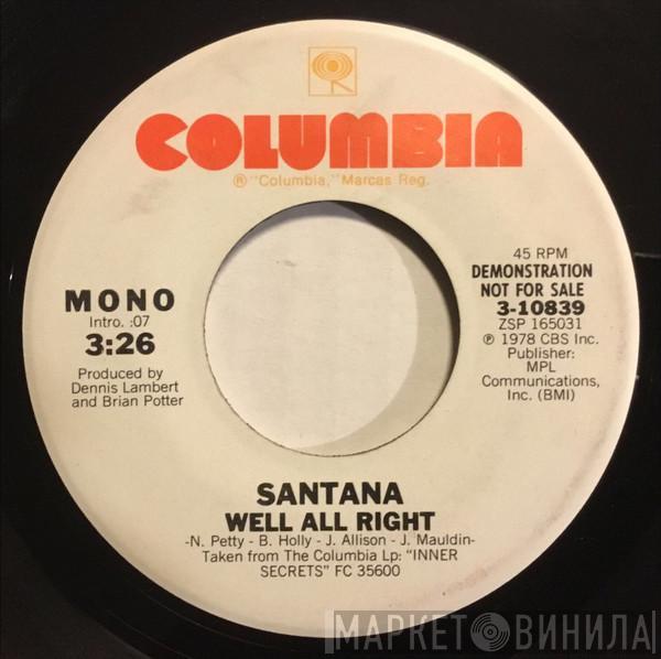 Santana - Well All Right