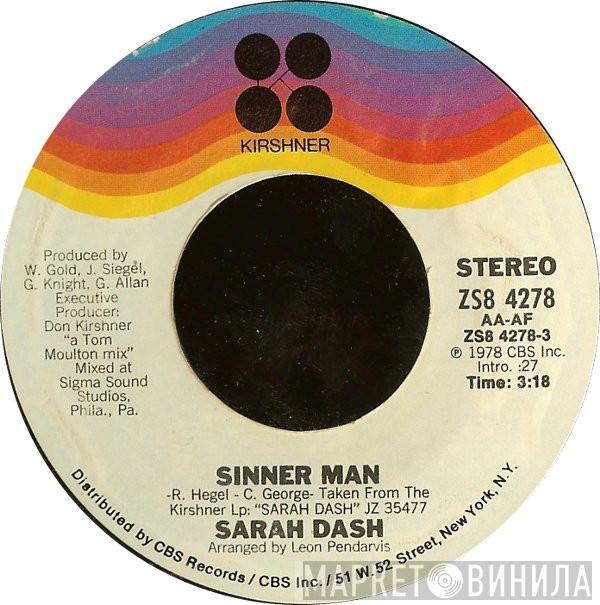 Sarah Dash - Sinner Man / Look But Don't Touch
