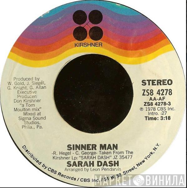 Sarah Dash - Sinner Man/ Look But Don't Touch