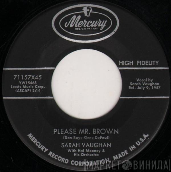  Sarah Vaughan  - Please Mr. Brown / Band Of Angels