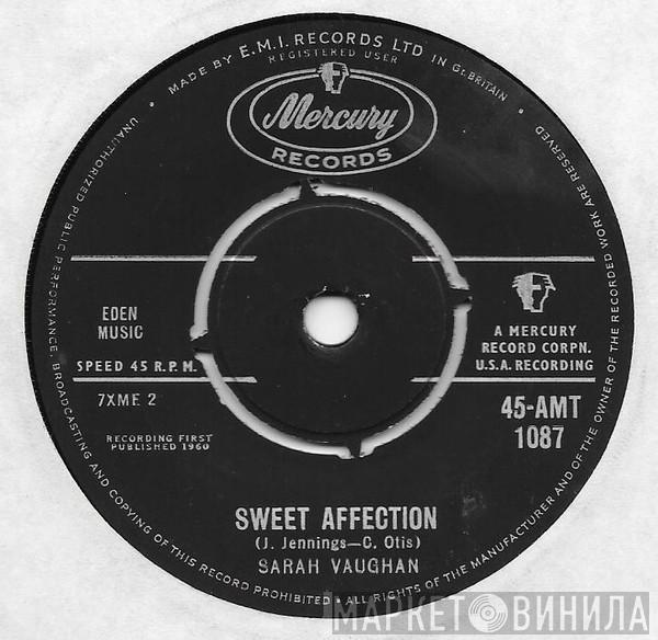 Sarah Vaughan - Sweet Affection / Don't Look At Me That Way