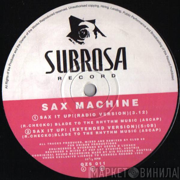 Saxmachine - Sax It Up