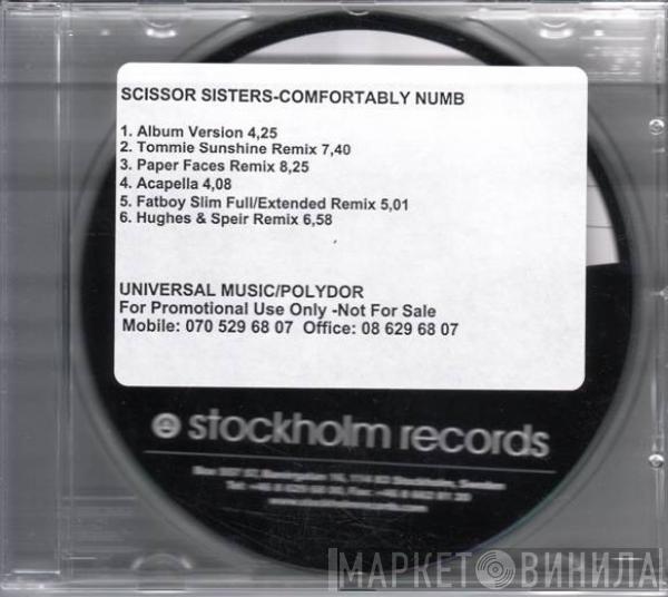  Scissor Sisters  - Comfortably Numb
