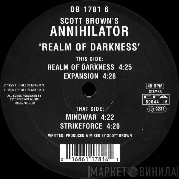 Scott Brown, Annihilator - Realm Of Darkness