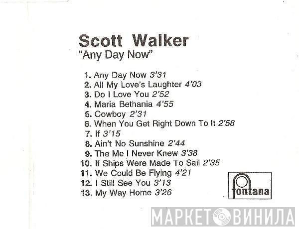  Scott Walker  - Any Day Now