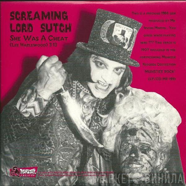 Screaming Lord Sutch, Screamin' Jay Hawkins - She Was A Cheat / Potluck