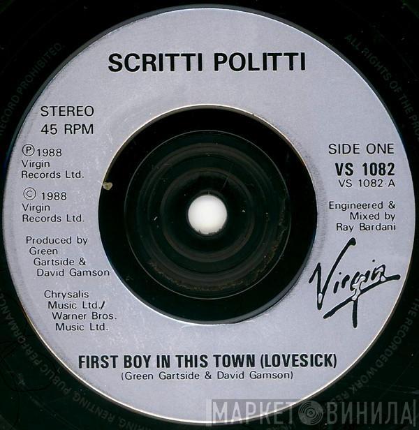 Scritti Politti - First Boy In This Town (Lovesick)