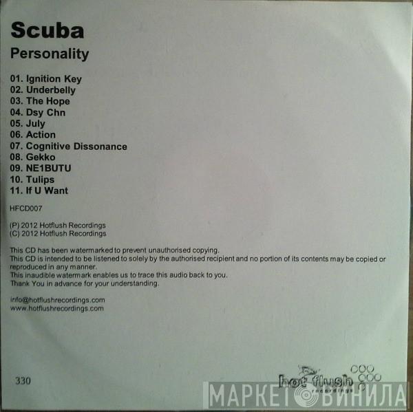 Scuba  - Personality