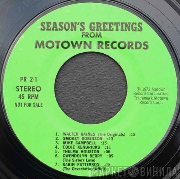  - Season's Greetings From Motown Records