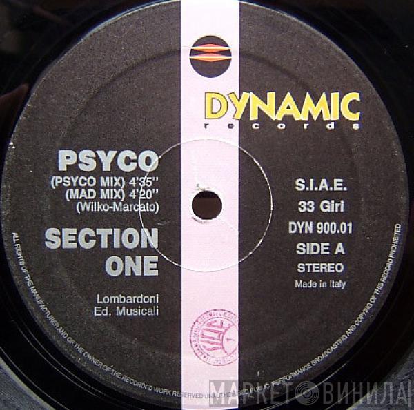 Section One  - Psyco