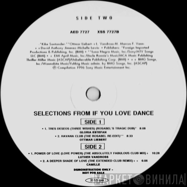  - Selections From If You Love Dance