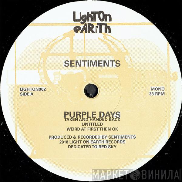 Sentiments  - Purple Days