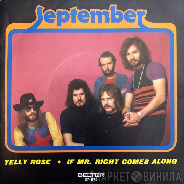  September   - Yelly Rose / If Mr. Right Comes Along