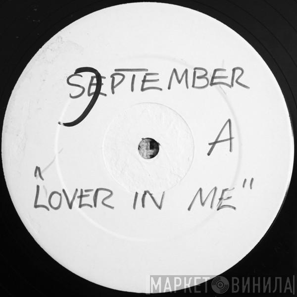 September  - The Lover In Me