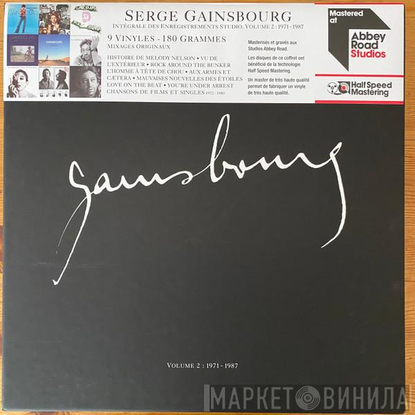  Serge Gainsbourg  - Intégrale Des Enregistrements Studio, Volume 2 : 1971-1987