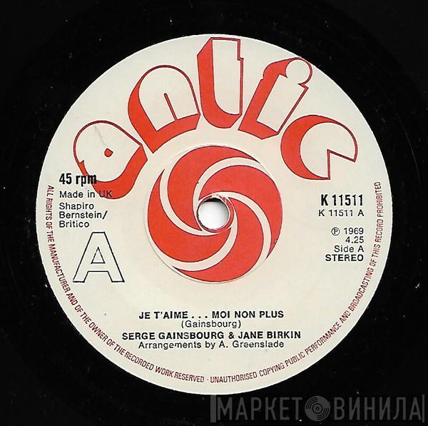 Serge Gainsbourg, Jane Birkin - Je T'aime. .Moi Non Plus