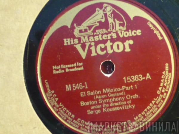 , Serge Koussevitzky , Boston Symphony Orchestra  Aaron Copland  - Boston Symphony Orchestra