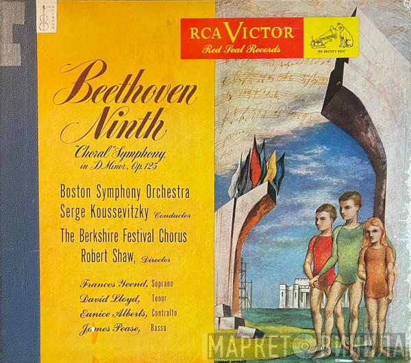 , Serge Koussevitzky  Boston Symphony Orchestra  - Beethoven Symphony No. 9 In D Minor Op. 125