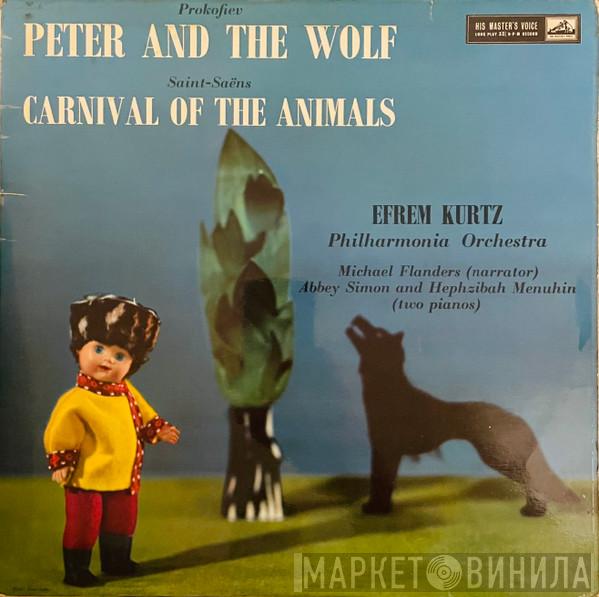 Sergei Prokofiev, Camille Saint-Saëns, Efrem Kurtz, Philharmonia Orchestra - Peter And The Wolf / Carnival Of The Animals