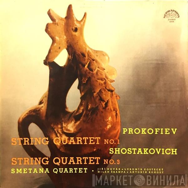Sergei Prokofiev, Dmitri Shostakovich, Smetana Quartet - String Quartet No. 1 / String Quartet No. 3