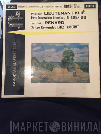 Sergei Prokofiev, Igor Stravinsky, Sir Adrian Boult, Ernest Ansermet - Lieutenant Kije / Renard