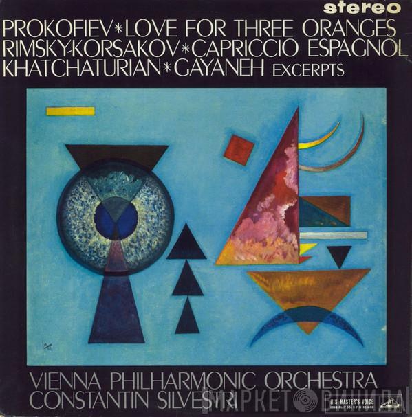 Sergei Prokofiev, Nikolai Rimsky-Korsakov, Aram Khatchaturian, Constantin Silvestri, Wiener Philharmoniker - Love For Three Oranges / Capriccio Espagnol / Gayaneh (Excerpts)