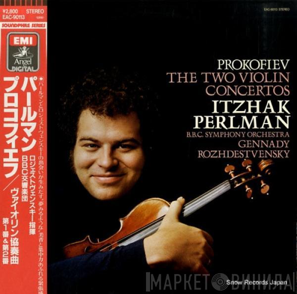 , Sergei Prokofiev , Itzhak Perlman , BBC Symphony Orchestra  Gennadi Rozhdestvensky  - The Two Violin Concertos