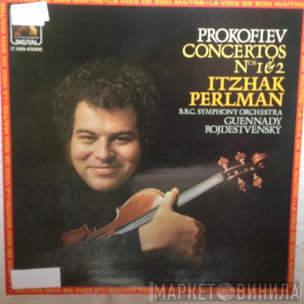 , Sergei Prokofiev , Itzhak Perlman , Gennadi Rozhdestvensky  BBC Symphony Orchestra  - Concertos Nos. 1 & 2