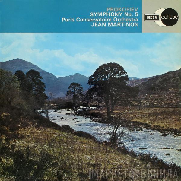 Sergei Prokofiev, Orchestre De La Société Des Concerts Du Conservatoire, Jean Martinon - Symphony No. 5
